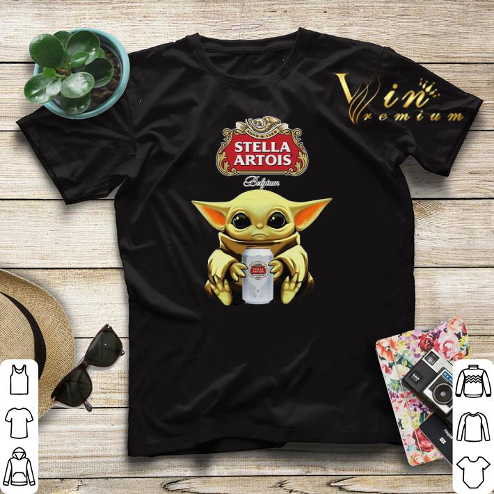 Baby Yoda Hug Stella Artois Beer Star Wars shirt sweater 4 - Baby Yoda Hug Stella Artois Beer Star Wars shirt sweater
