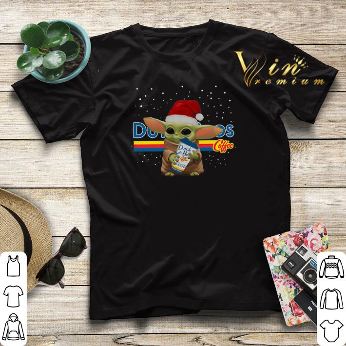 Baby Yoda hold Dutch Bros Coffee Christmas shirt sweater 4 - Baby Yoda hold Dutch Bros Coffee Christmas shirt sweater