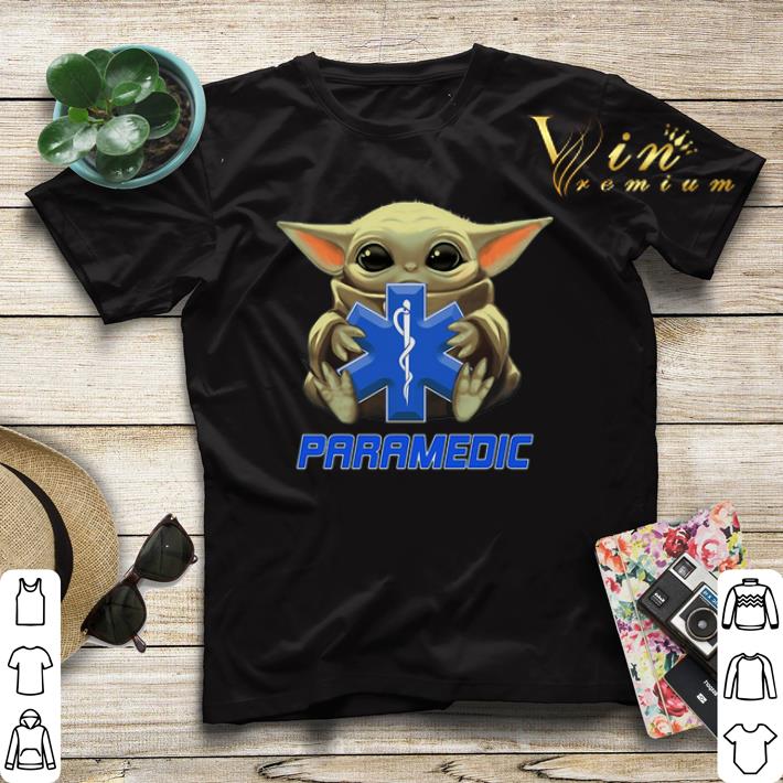Baby Yoda hug Paramedic Medical Star Wars Mandalorian shirt sweater 4 - Baby Yoda hug Paramedic Medical Star Wars Mandalorian shirt sweater