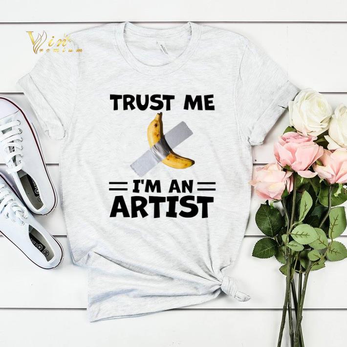 Banana trust me i'm an Artist Duct-taped shirt sweater Banana trust me i m an Artist Duct taped shirt sweater 4 - Banana trust me i'm an Artist Duct-taped shirt sweater