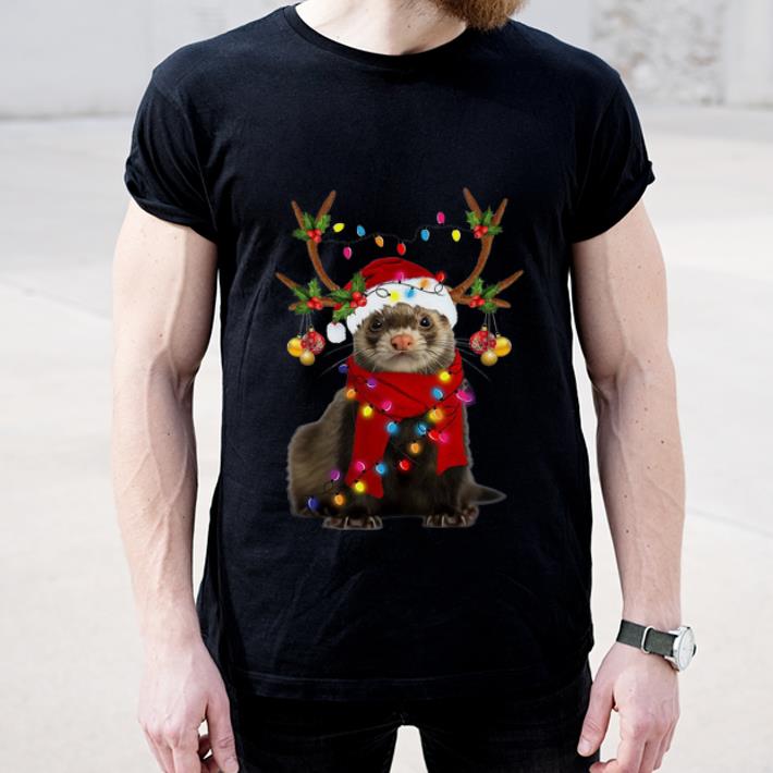 Beautiful Ferret Gorgeous Reindeer Merry Christmas shirt 4 - Beautiful Ferret Gorgeous Reindeer Merry Christmas shirt