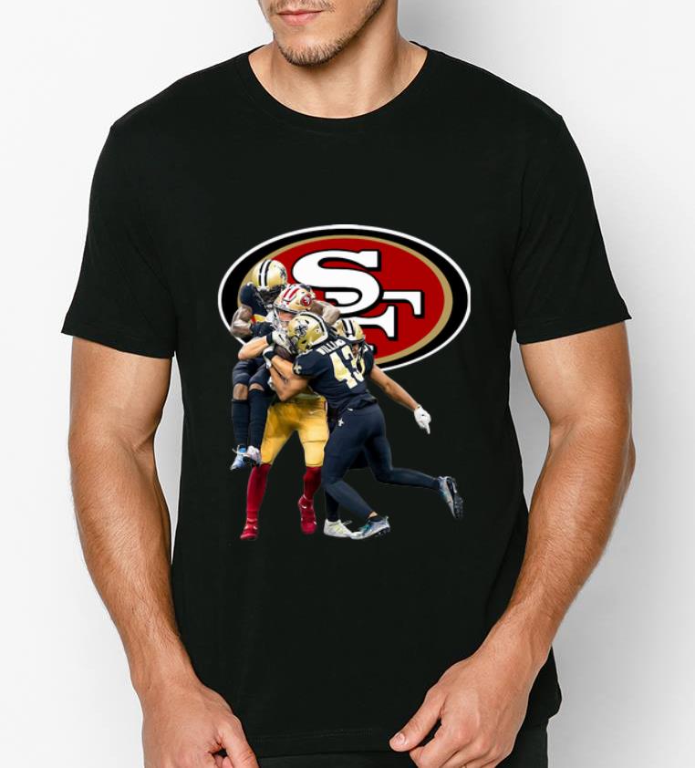 Beautiful Sprint Football San Francisco 49ers And New Orleans Saints shirt 4 - Beautiful Sprint Football San Francisco 49ers And New Orleans Saints shirt