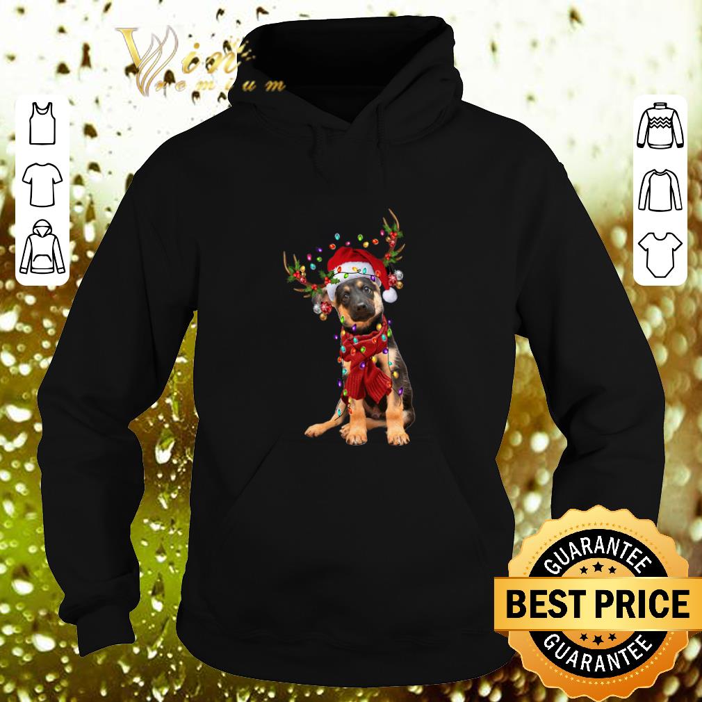 Best German Shepherd Reindeer Christmas shirt 4 - Best German Shepherd Reindeer Christmas shirt