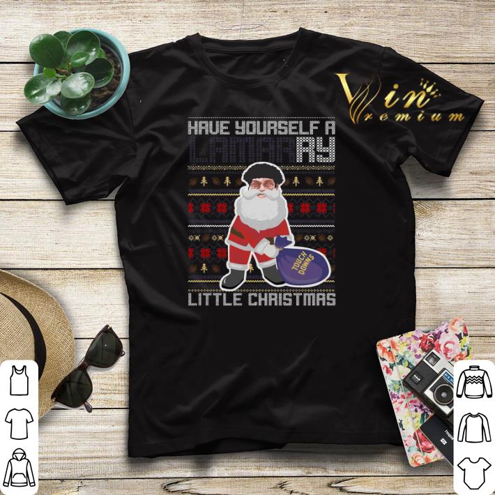 Chirtsmas ugly Santa have yourself a Lamarry little sweater Chirtsmas ugly Santa have yourself a Lamarry little sweater 4 - Chirtsmas ugly Santa have yourself a Lamarry little sweater