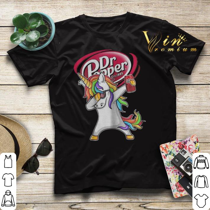 Dabbing Unicorn Dr Pepper Logo shirt sweater 4 - Dabbing Unicorn Dr Pepper Logo shirt sweater