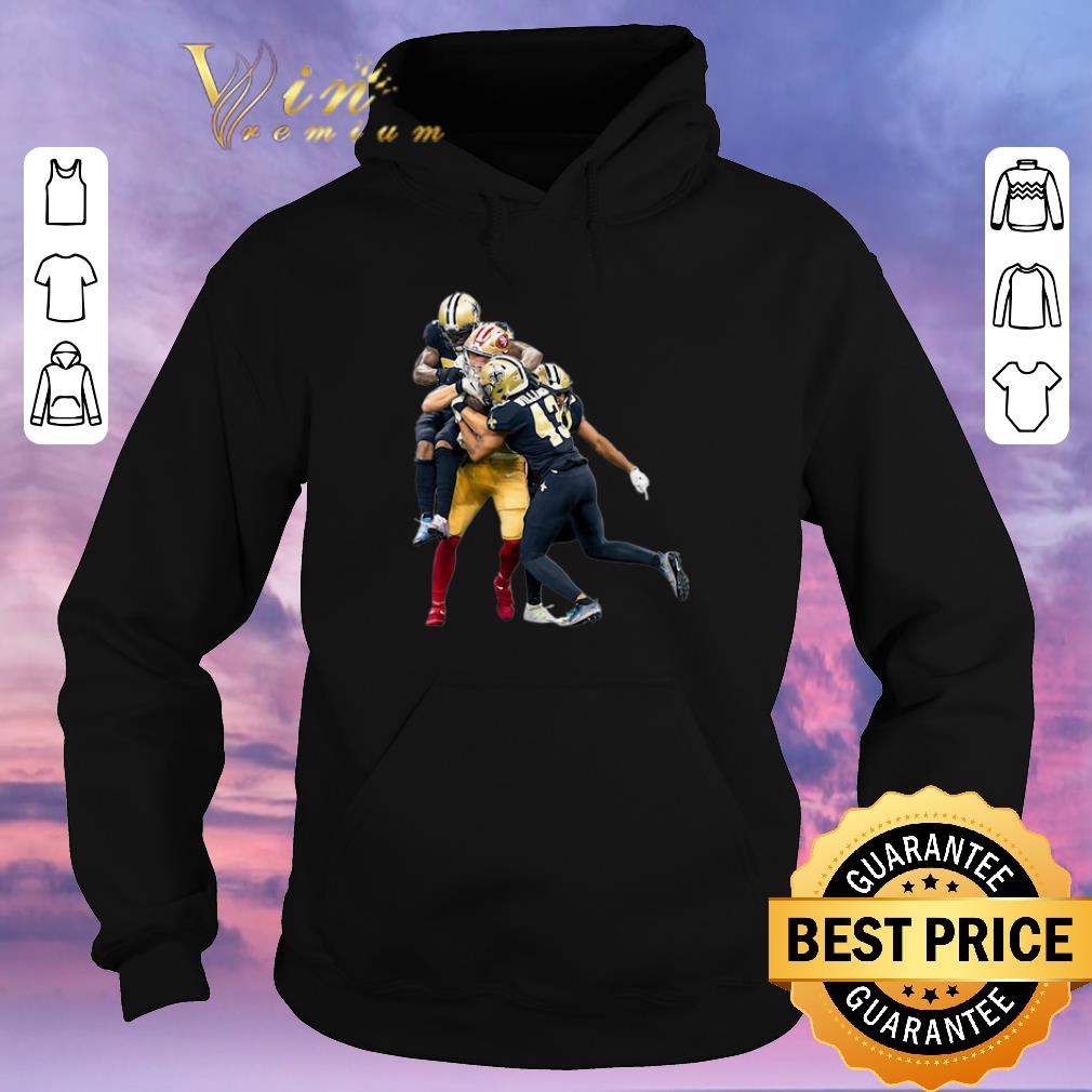 Funny San Francisco 49ers vs New Orleans Saints Marcus Williams shirt sweater 4 - Funny San Francisco 49ers vs New Orleans Saints Marcus Williams shirt sweater