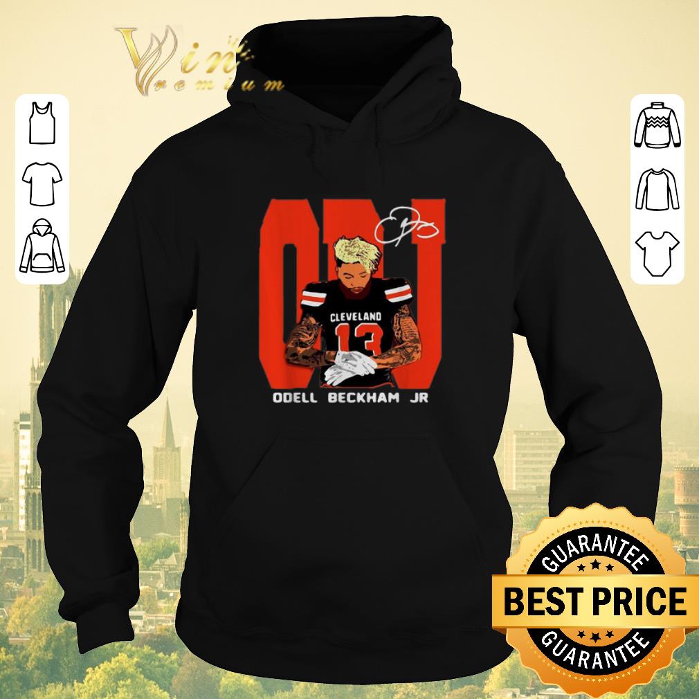 Funny Signature Odell Beckham Jr Cleveland Browns shirt 4 - Funny Signature Odell Beckham Jr. Cleveland Browns shirt