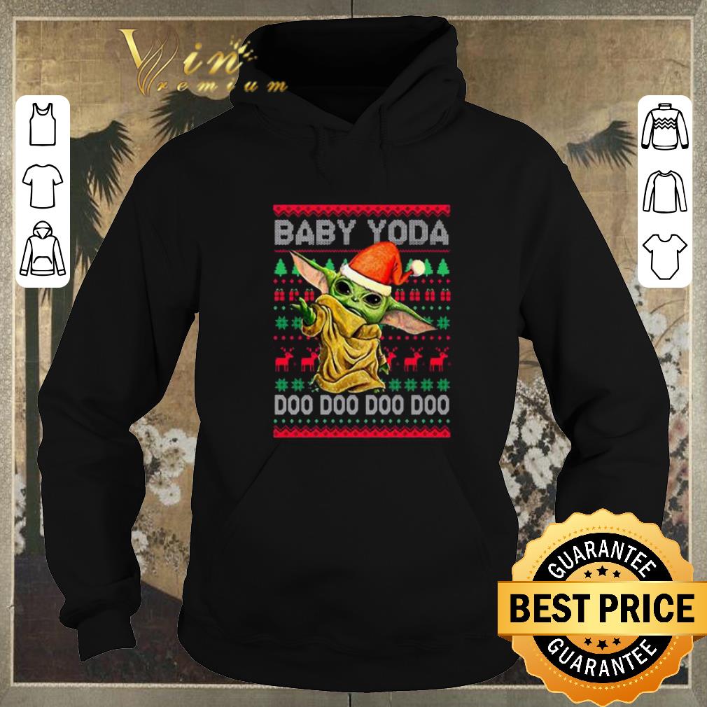 Funny Ugly Christmas Baby Yoda Doo Doo Doo sweater 4 - Funny Ugly Christmas Baby Yoda Doo Doo Doo  sweater