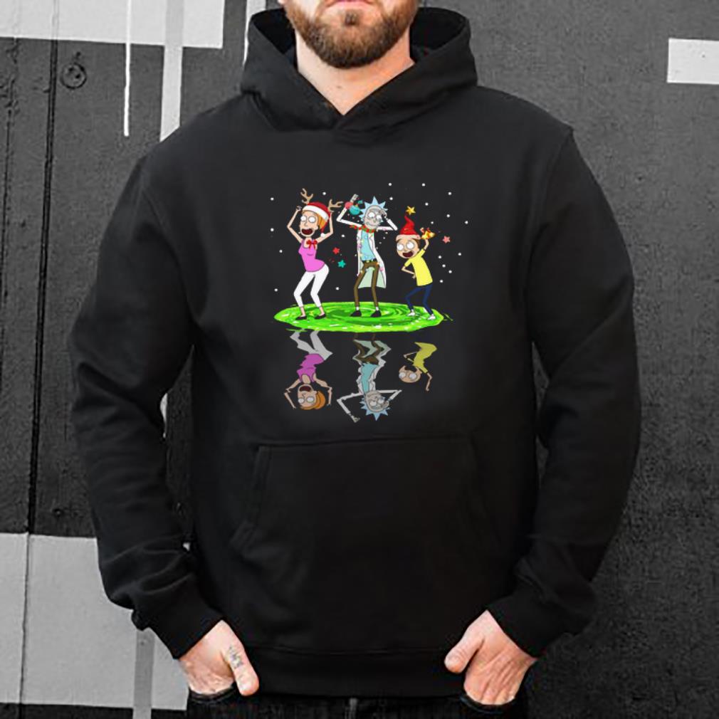 Great Santa Rick Sanchez Morty Smith Summer Smith Dancing Water Reflection shirt 4 - Great Santa Rick Sanchez Morty Smith Summer Smith Dancing Water Reflection shirt