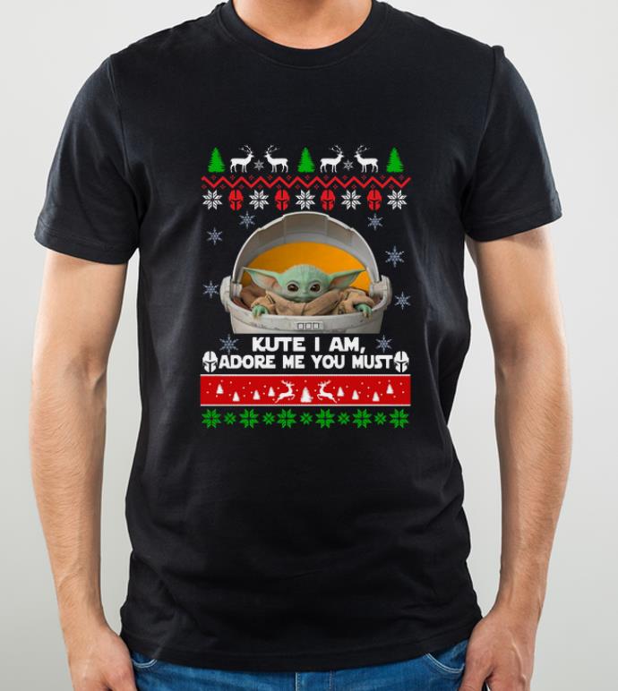 Great Ugly Christmas Cute I Am Must Baby Yoda shirt 4 - Great Ugly Christmas Cute I Am Must Baby Yoda shirt