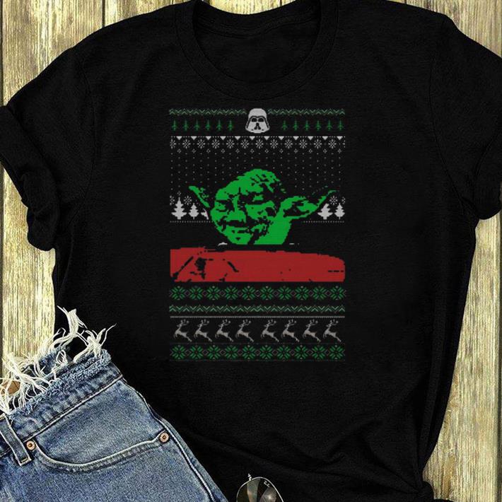 Great Yoda Star Wars Ugly Christmas shirt 4 - Great Yoda Star Wars Ugly Christmas shirt