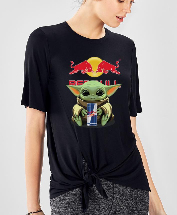 Hot Baby Yoda Hug Red Bull shirt 4 - Hot Baby Yoda Hug Red Bull shirt