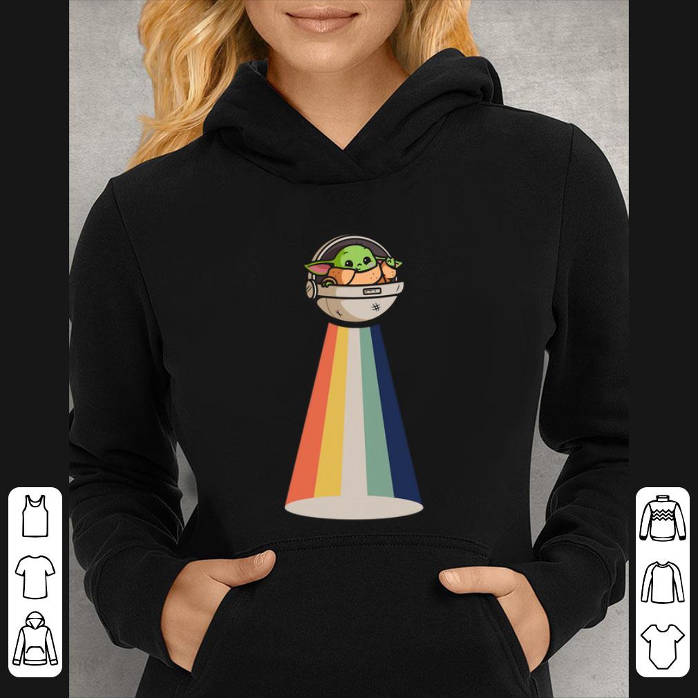 Hot Baby Yoda UFO vintage shirt 4 - Hot Baby Yoda UFO vintage shirt
