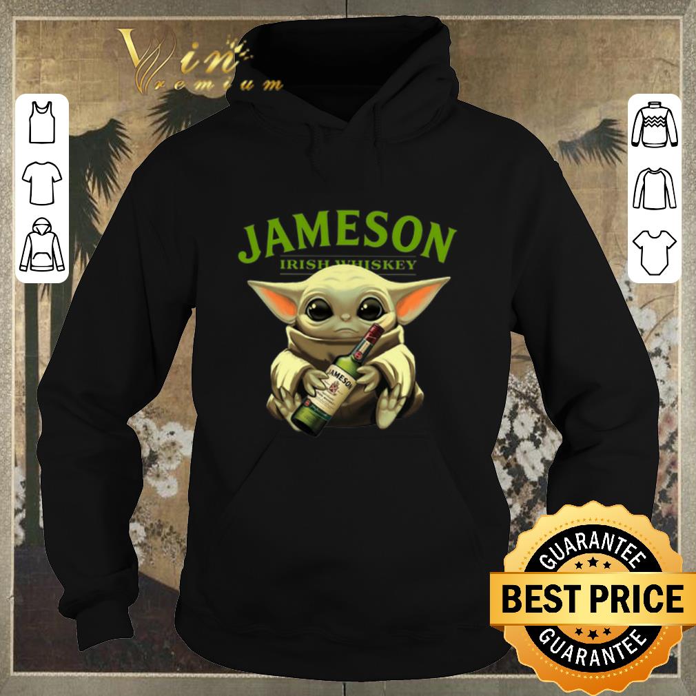 Hot Baby Yoda hug Jameson Irish Whiskey shirt sweater 4 - Hot Baby Yoda hug Jameson Irish Whiskey shirt sweater