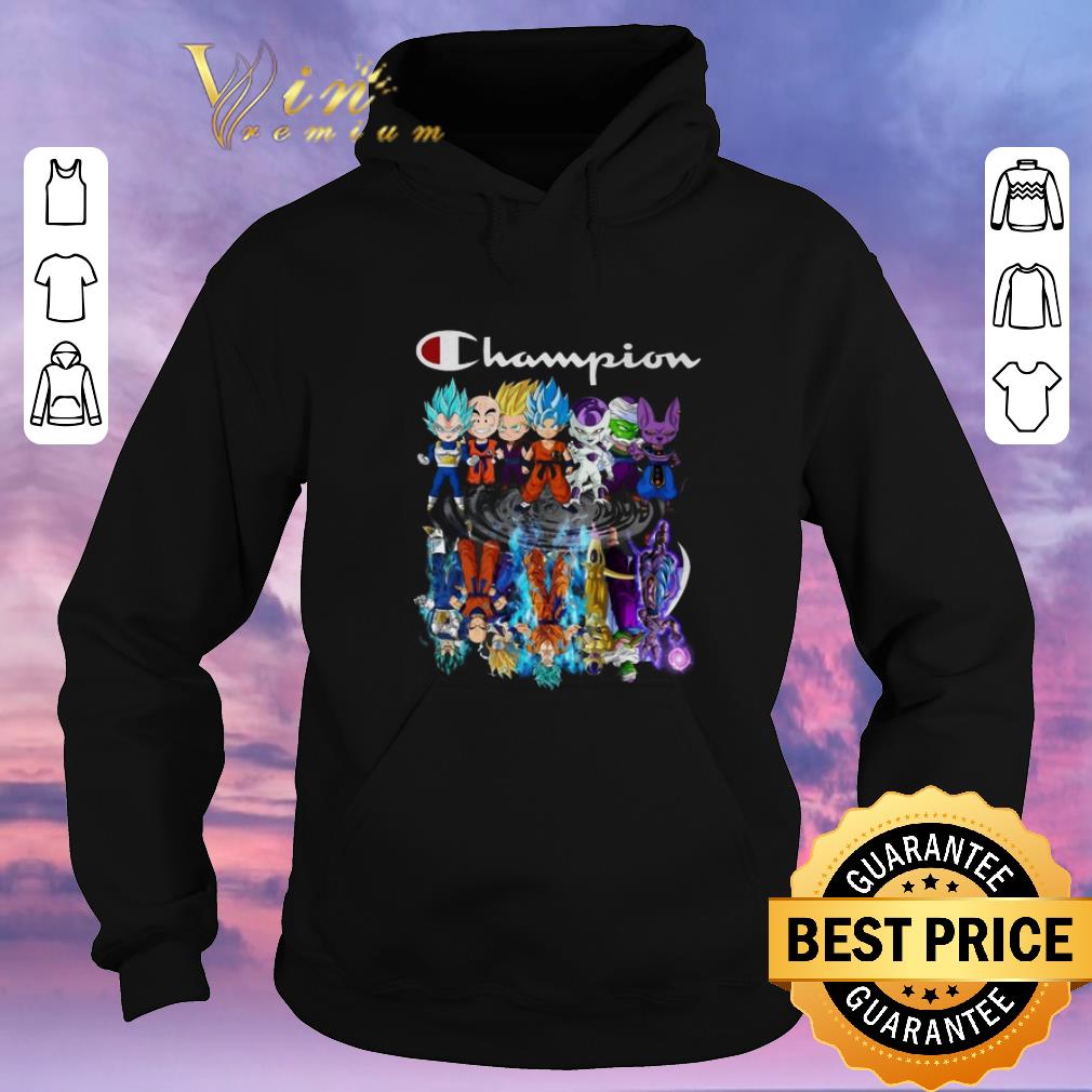 Hot Champion Dragon ball characters chibi reflection water mirror shirt sweater 4 - Hot Champion Dragon ball characters chibi reflection water mirror shirt sweater