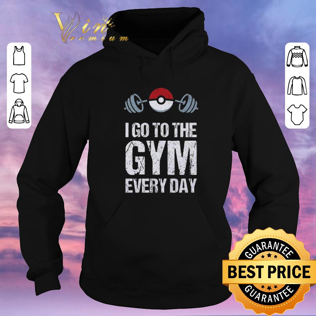 Hot Christmas Pokemon I Go To The Gym Everyday shirt 4 - Hot Christmas Pokemon I Go To The Gym Everyday shirt