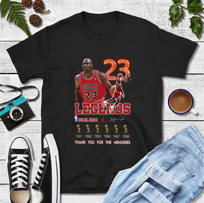 Hot Legend Michael Jordan thank you for the memories Signature shirt 4 - Hot Legend Michael Jordan thank you for the memories Signature shirt