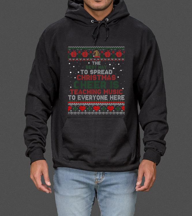 Hot Music Teacher Christmas Elf Cheer Ugly Xmas sweater 4 - Hot Music Teacher Christmas Elf Cheer Ugly Xmas sweater