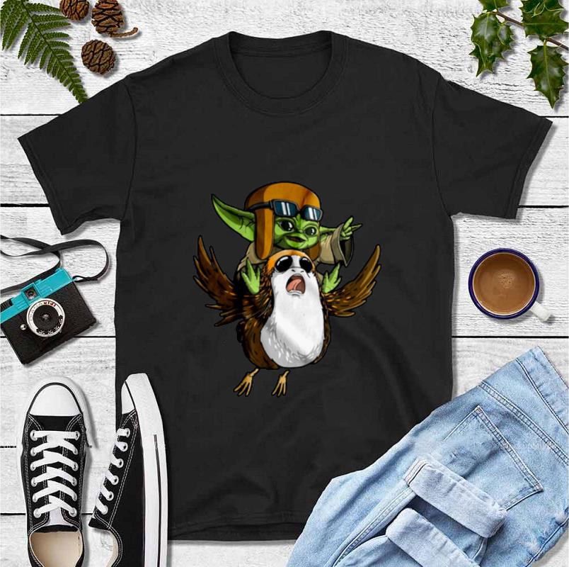 Hot The Child Yoda Riding Porg shirt 4 - Hot The Child Yoda Riding Porg shirt