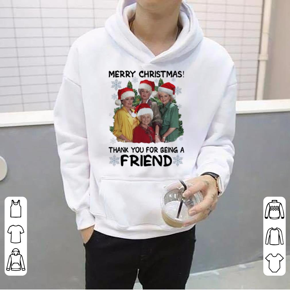 Hot The Golden Girls Merry Christmas Thank You For Being A Friend shirt 4 - Hot The Golden Girls Merry Christmas Thank You For Being A Friend shirt