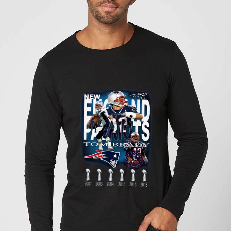 Hot Tom Brady New England Patriots 6 Times Super Bowl Champion shirt 4 - Hot Tom Brady New England Patriots 6 Times Super Bowl Champion shirt