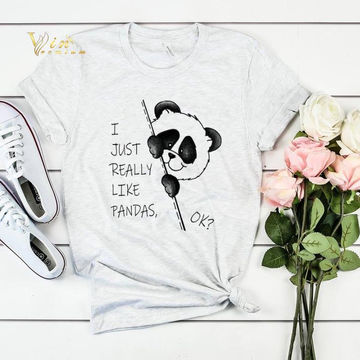 I just really like pandas ok shirt sweater 4 - I just really like pandas ok shirt sweater