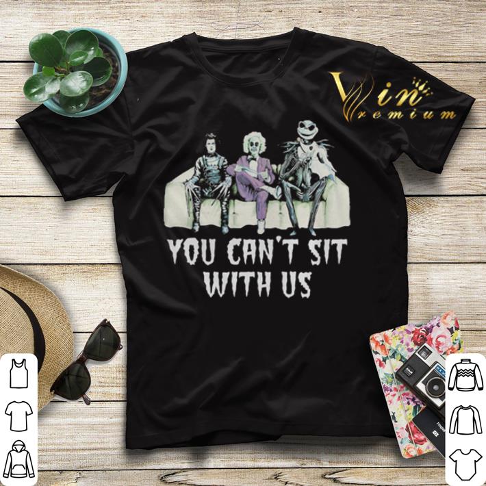 Jack Skellington characters you can t sit with us shirt sweater 4 - Jack Skellington characters you can't sit with us shirt sweater
