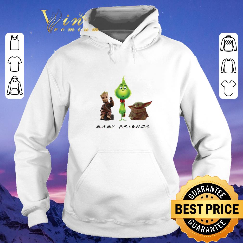 Nice Baby Friends Baby Yoda Baby Grinch And Baby Groot shirt sweater 4 - Nice Baby Friends Baby Yoda Baby Grinch And Baby Groot shirt sweater