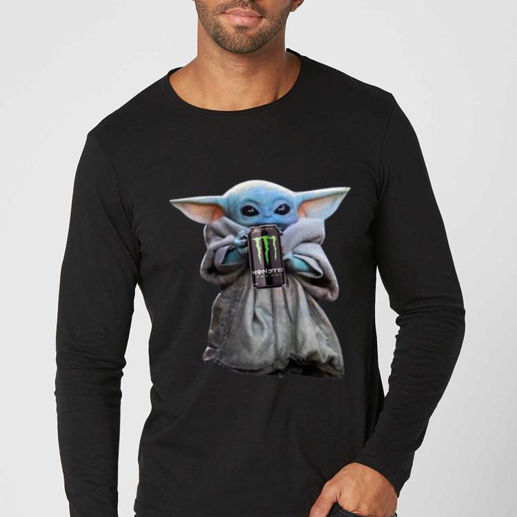 Nice Baby Yoda Drink Monster Energy shirt 4 - Nice Baby Yoda Drink Monster Energy shirt
