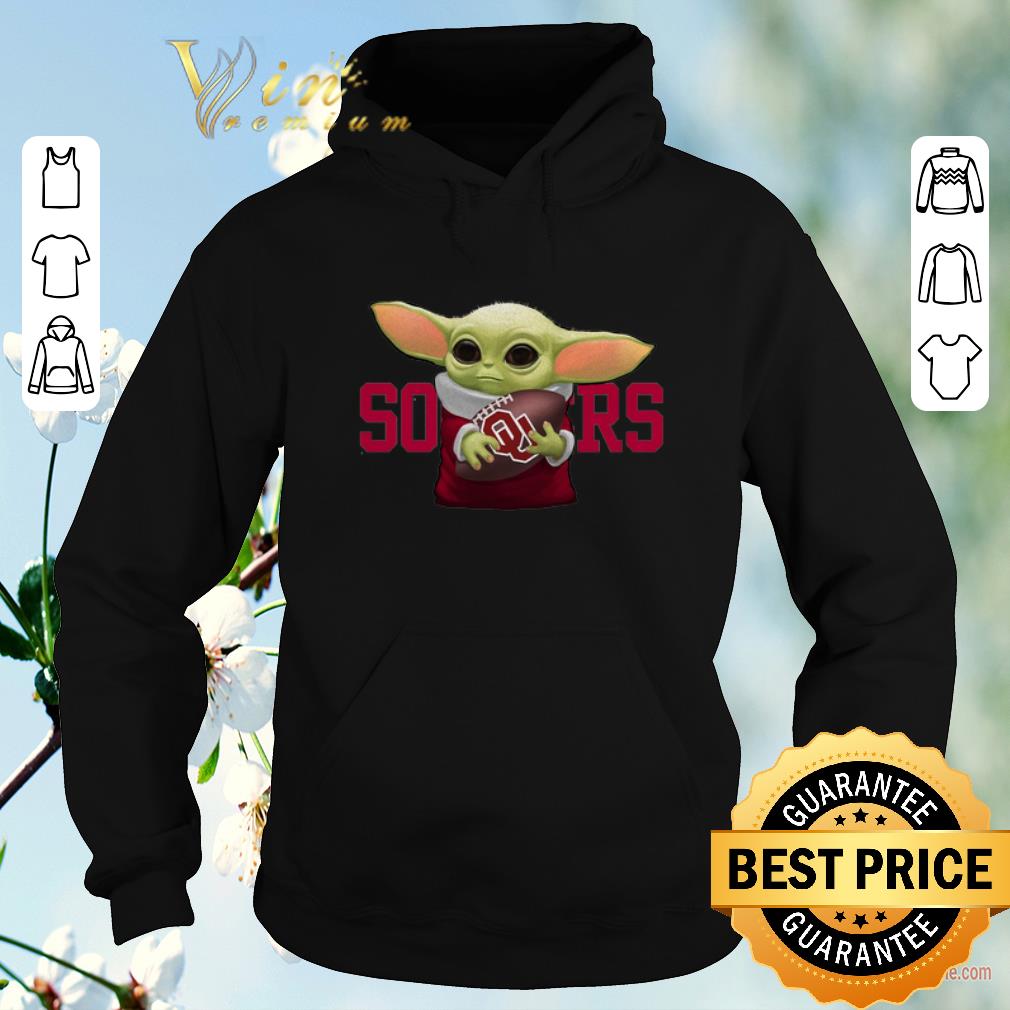Nice Baby Yoda hug Oklahoma Sooners shirt sweater 4 - Nice Baby Yoda hug Oklahoma Sooners shirt sweater