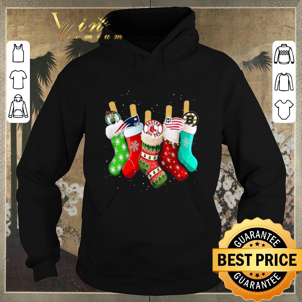 Nice Boston Celtics New England Patriots Boston Red Sox Stock Christmas shirt sweater 4 - Nice Boston Celtics New England Patriots Boston Red Sox Stock Christmas shirt sweater
