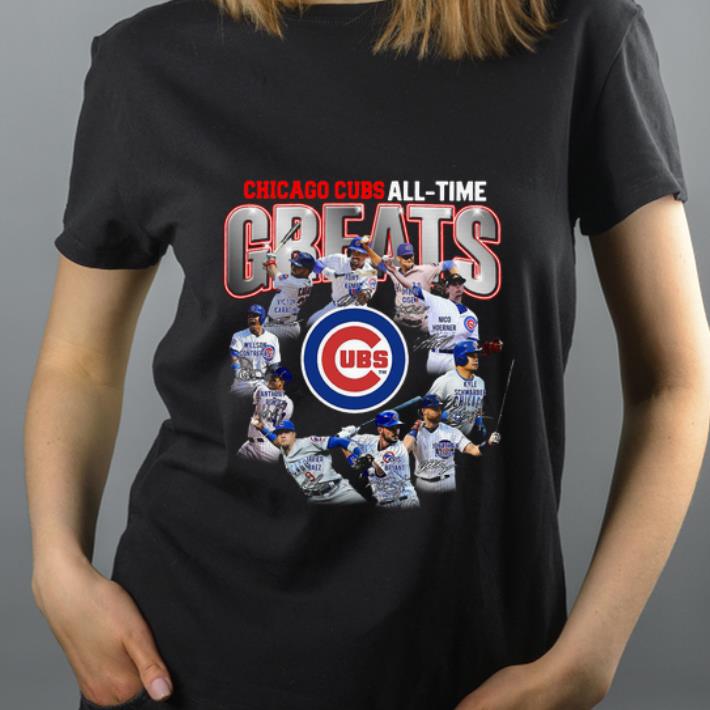 Nice Chicago Cubs all time greats players signatures shirt 4 - Nice Chicago Cubs all time greats players signatures shirt