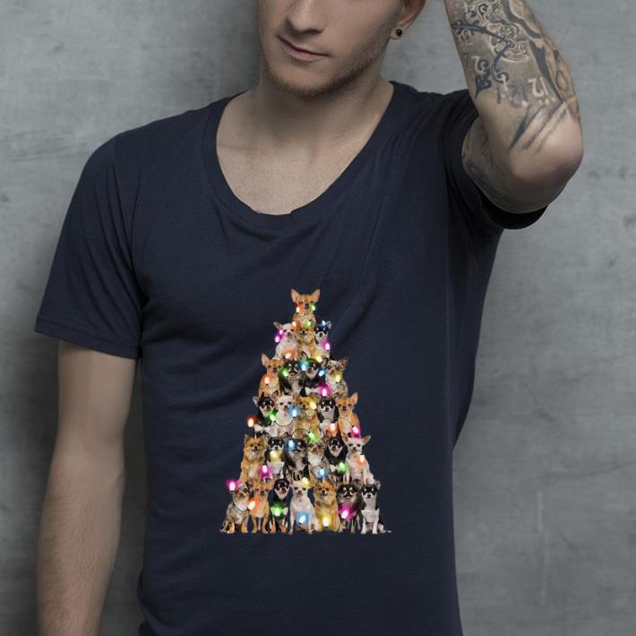 Nice Chihuahua Christmas Tree shirt 4 - Nice Chihuahua Christmas Tree shirt