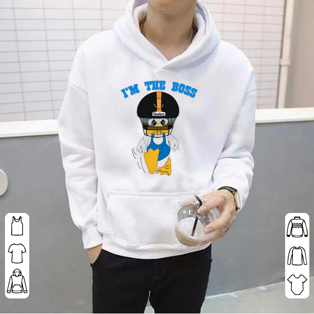 Nice Duck Hodges I m The Boss Steelers shirt 4 - Nice Duck Hodges I’m The Boss Steelers shirt