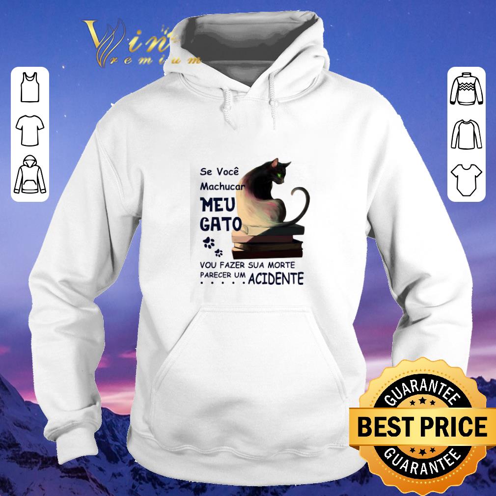 Nice Paw Cat Se Voce Machucar Meu Gato Vou Fazer Sua Morte Parecer Um shirt sweater 4 - Nice Paw Cat Se Voce Machucar Meu Gato Vou Fazer Sua Morte Parecer Um shirt sweater
