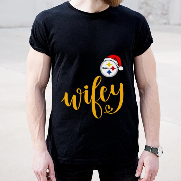 Nice Santa Pittsburgh Steelers Wifey shirt 4 - Nice Santa Pittsburgh Steelers Wifey shirt
