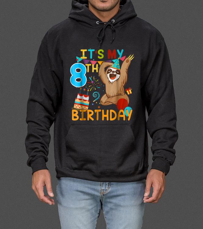 Nice Sloth 8th Birthday Gift 8 Years Old Christmas Funny sweater 4 - Nice Sloth 8th Birthday Gift 8 Years Old Christmas Funny sweater