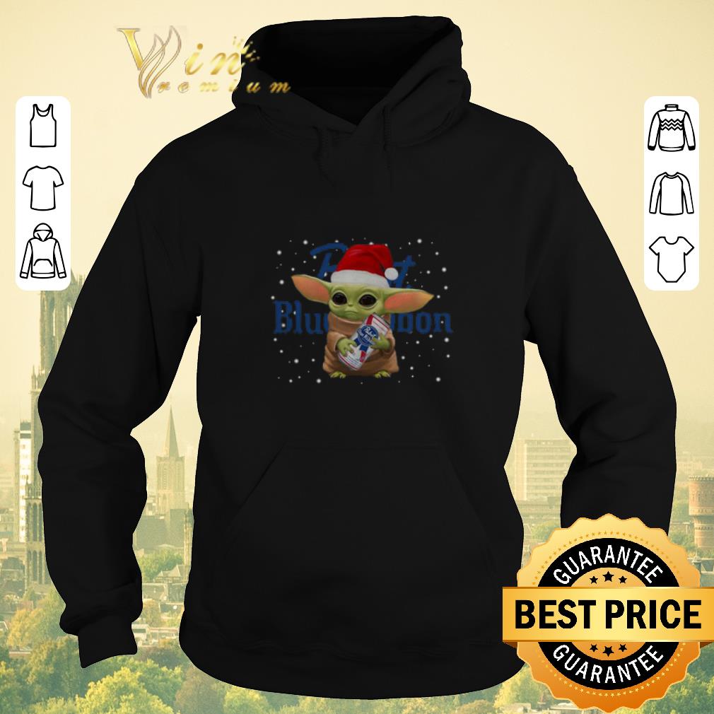 Official Baby Yoda Hug Pabst Blue Ribbon Christmas shirt sweater 4 - Official Baby Yoda Hug Pabst Blue Ribbon Christmas shirt sweater