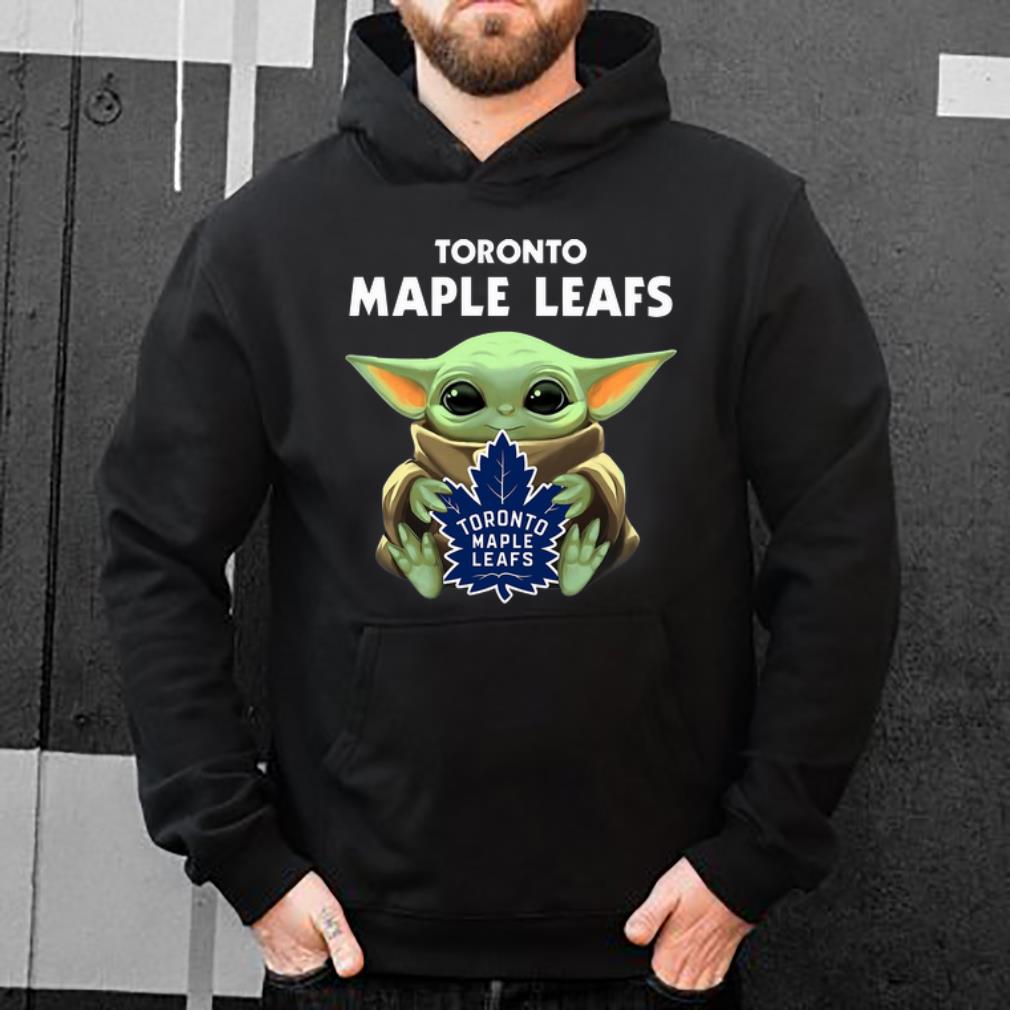Official Baby Yoda Hug Toronto Maple Leafs NHL shirt 4 - Official Baby Yoda Hug Toronto Maple Leafs NHL shirt