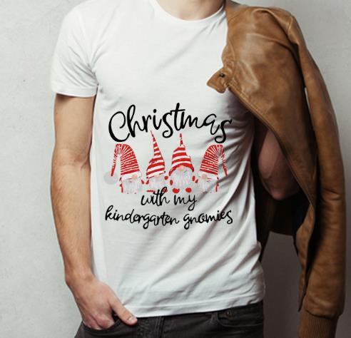 Official Christmas With My Kindergarten Gnomies shirt 4 - Official Christmas With My Kindergarten Gnomies shirt