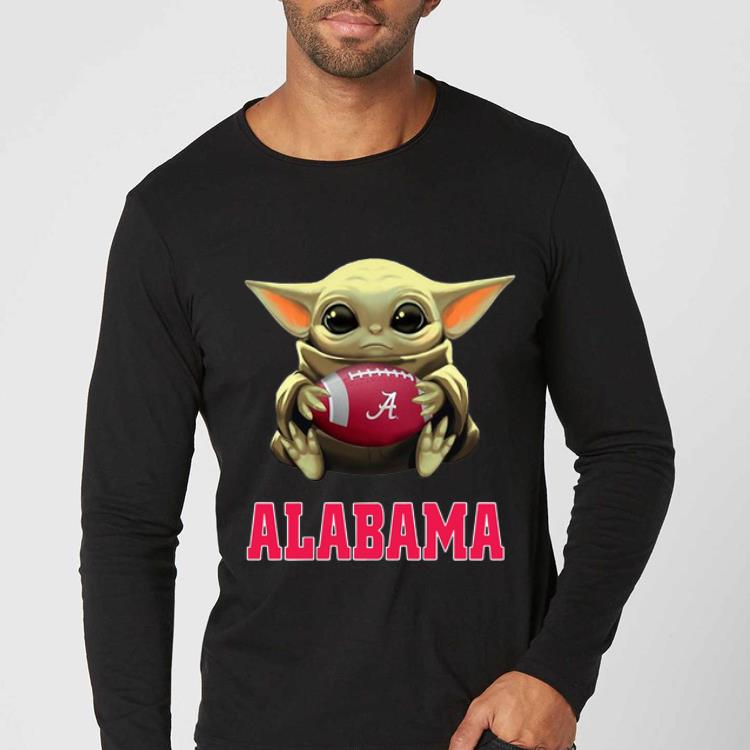 Official Football Baby Yoda Alabama Crimson Tide shirt 4 - Official Football Baby Yoda Alabama Crimson Tide shirt