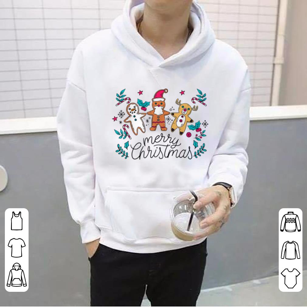 Official Gingerbread Santa Reindeer Snowman Christmas Xmas Holidays sweater 4 - Official Gingerbread Santa Reindeer Snowman Christmas Xmas Holidays sweater