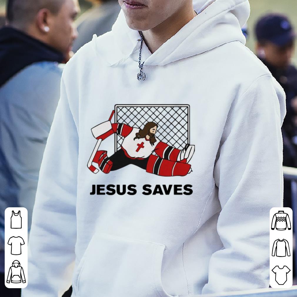 Official Hockey Christian Jesus Saves shirt 4 - Official Hockey Christian Jesus Saves shirt