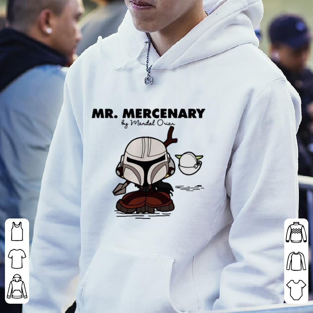 Official Mr Mercenary By Mandal Orian shirt 4 - Official Mr Mercenary By Mandal Orian shirt