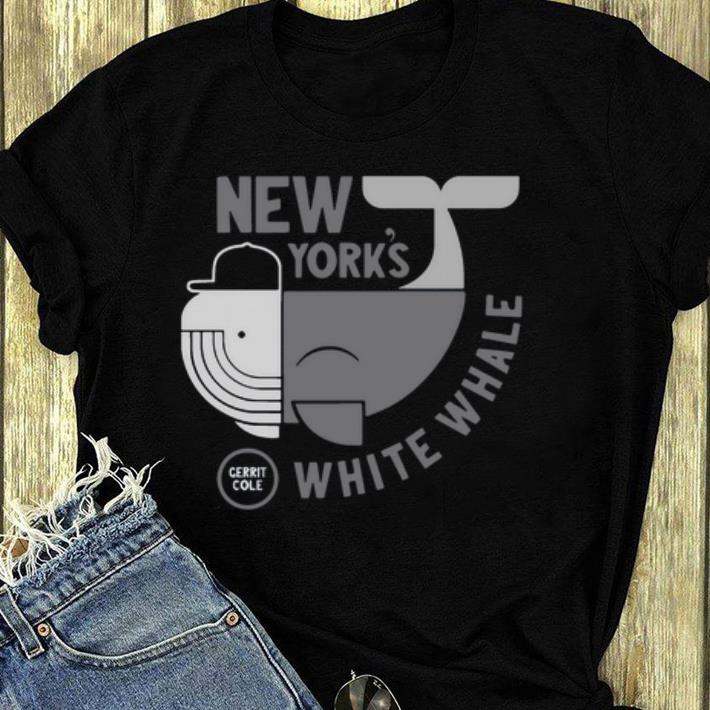 Official New York s White Whale Gerrit Cole shirt 4 - Official New York’s White Whale Gerrit Cole shirt