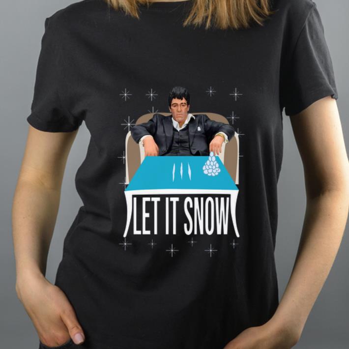 Official Tony Montana Walmart Cocaine Santa Let It Snow Christmas shirt Official Tony Montana Walmart Cocaine Santa Let It Snow Christmas shirt 4 - Official Tony Montana Walmart Cocaine Santa Let It Snow Christmas shirt