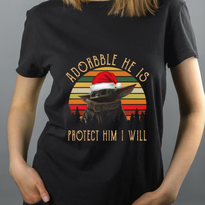Official Vintage Baby Adorable He Is Protect Him I Will shirt 4 - Official Vintage Baby Adorable He Is Protect Him I Will shirt