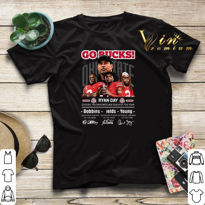 Ohio State Buckeyes Go Bucks Ryan Day 2019 Big Ten Dave Mcclain Coach All Signature shirt sweater Ohio State Buckeyes Go Bucks Ryan Day 2019 Big Ten Dave Mcclain Coach All Signature shirt sweater 4 - Ohio State Buckeyes Go Bucks Ryan Day 2019 Big Ten Dave Mcclain Coach All Signature shirt sweater