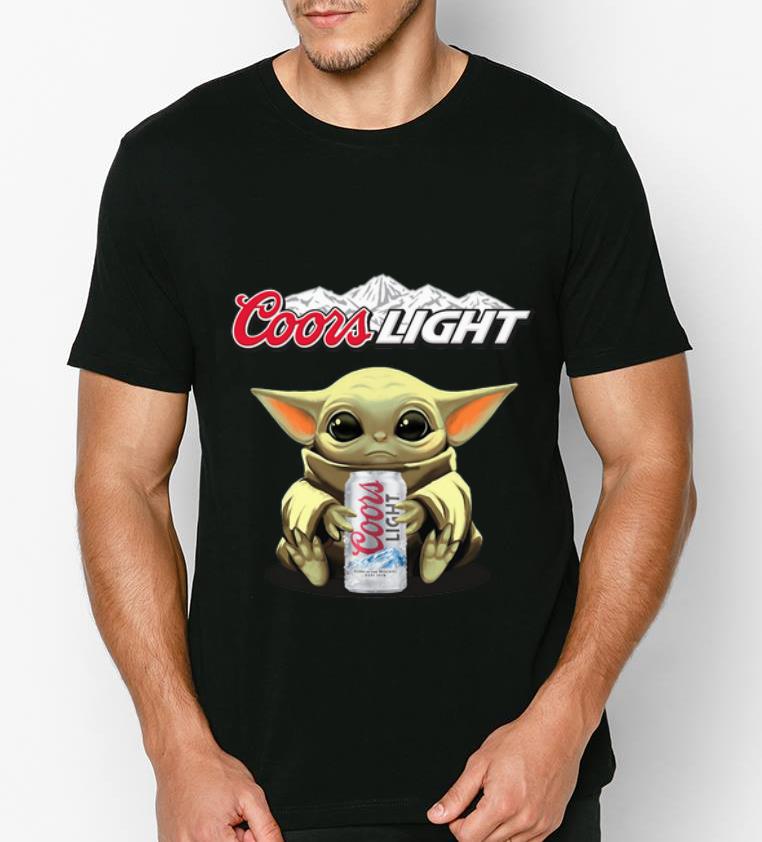 Original Baby Yoda Hug Coors Light shirt 4 - Original Baby Yoda Hug Coors Light shirt