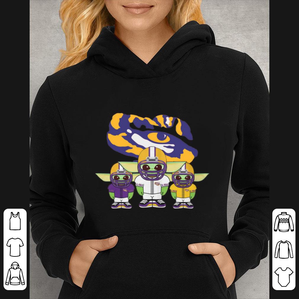 Original Baby Yoda LSU Tigers shirt 4 - Original Baby Yoda LSU Tigers shirt
